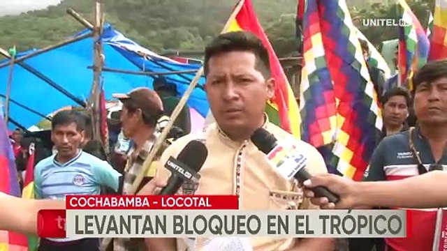 Levantan el bloqueo en Locotal y buses alistan salidas desde Santa Cruz a Cochabamba