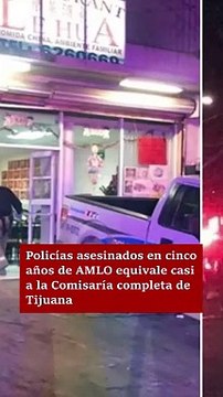 2,225 policías asesinaos en sexenio.