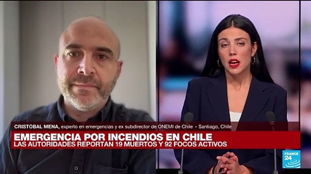Cristóbal Mena: La gran mayoría de los incendios forestales son provocados por el ser humano