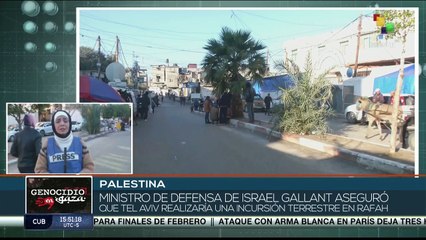 Gaza: Israel anuncia posible incursión en "zona verde" de Rafah