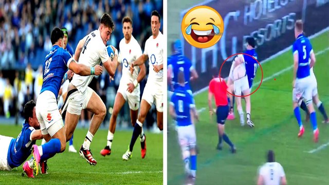 Shocking Moment: England Rugby Star Finds Crack in Italy Defense as BUM Exposed in Six Nations Clash=
