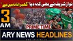 ARY News 3 AM Headlines 4th February 2024 | Nawaz Sharif nay Bhi Keh Diya 