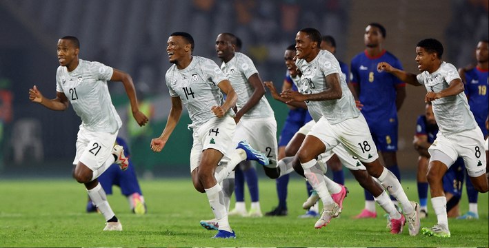 منتخب جنوب إفريقيا يكمل عقد المتأهلين إلى نصف نهائي كأس أمم إفريقيا كوت ديفوار 2023 توتال إنيرجيز