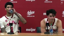 Trey Galloway, Kel'el Ware Press Conference After Indiana's 85-71 Loss To Penn State