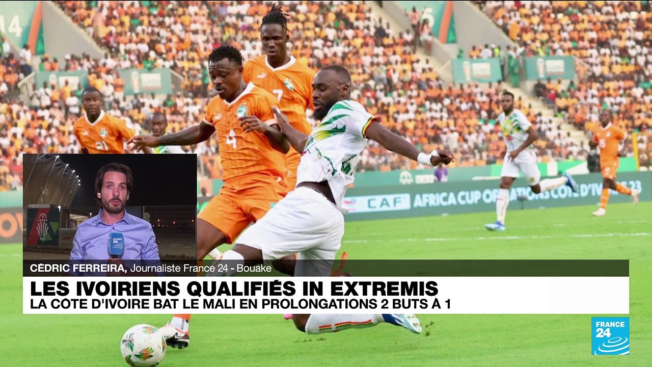 CAN 2024 : la Côte d'Ivoire renverse le Mali in extremis et s'impose en demi-finale