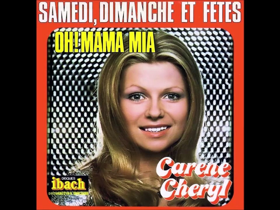 Carène CHERYL  ~ Samedi Dimanche et Fêtes  ~ Mai 1976
