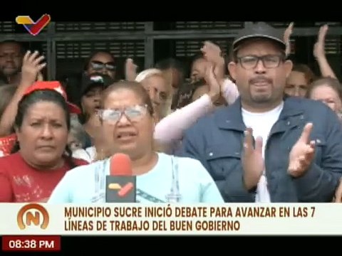 Inician debate en más de 60 comunas para avanzar en la 7T en el mcpio. Sucre de Miranda