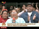Inician debate en más de 60 comunas para avanzar en la 7T en el mcpio. Sucre de Miranda