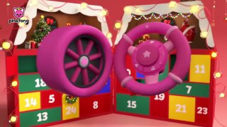 61.Let's Open the Christmas Advent Calendar - Baby Shark Christmas Cars - Pinkfong Official
