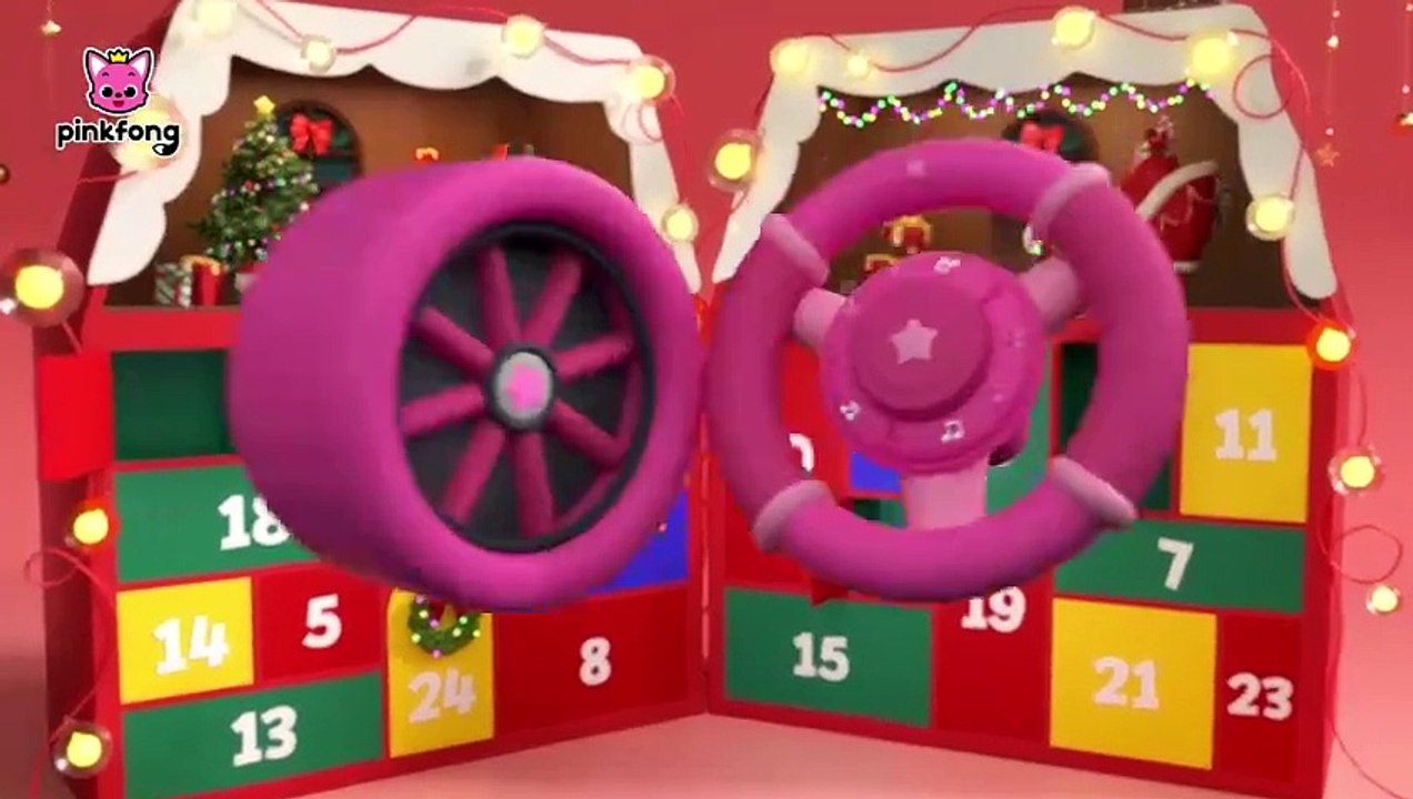 61.Let's Open the Christmas Advent Calendar Baby Shark Christmas Cars