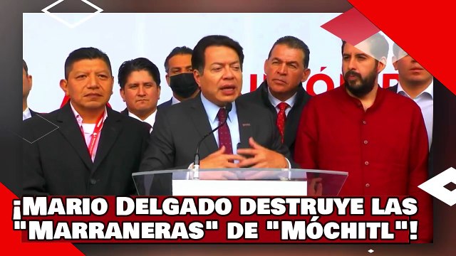¡VEAN! ¡Mario Delgado destruye las conferencias de ‘Móchitl’ son una chafa de las mañaneras de AMLO!