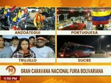 Juventud trujillana se moviliza rumbo a Caracas para unirse a la Caravana de la Furia Bolivariana