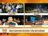 Gobierno del edo Mérida junto al pueblo acompañados en caravanas dicen “Vamos Pa' Caracas”