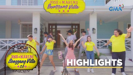 Jose and Maria’s Bonggang Villa: Bongang Villa's flash mob dance practice