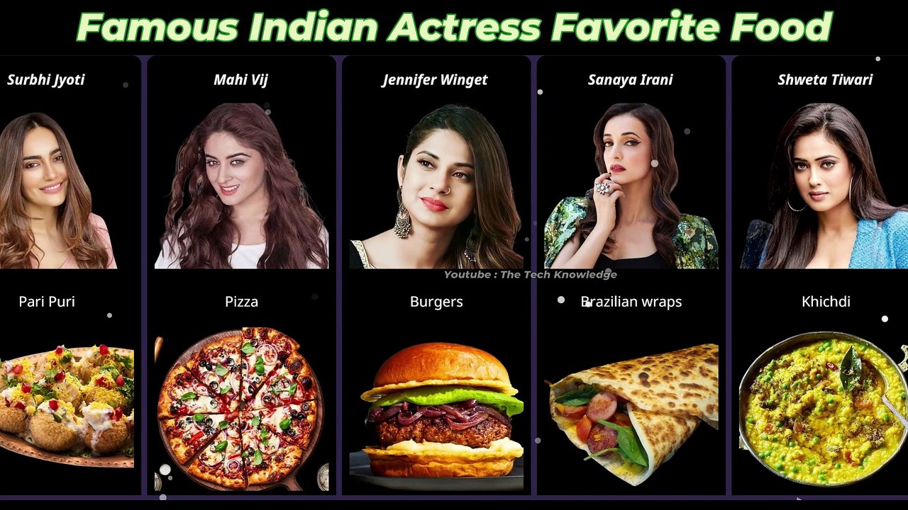 South Indian and Bollywood actress favorite food
