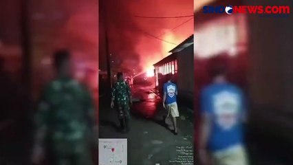 Kebakaran Melanda Sejumlah Ruko Konveksi Celana di Kawasan PIK Pulogadung, 4 Orang Tewas