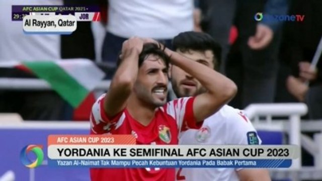 Tali Gondola Putus hingga Yordania ke Semifinal Piala Asia 2023