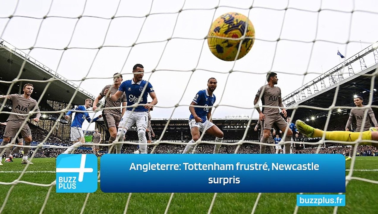 Angleterre: Tottenham frustré, Newcastle surpris