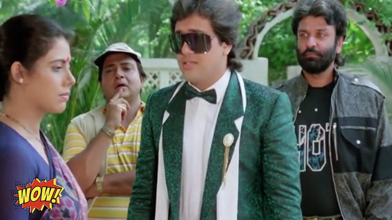 गोविंदा अपने माँ को मिलने के लिए क्यों आया #movie clip # ijjatdar part 2 # govinda #