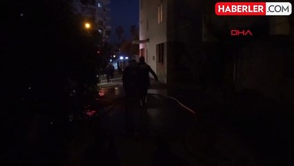 Antalya'da birinci kat yangını itfaiye tarafından söndürüldü