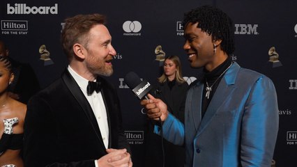 David Guetta Talks “History” With Bebe Rexha, Meets Tyla & More | Clive Davis Pre-Grammy Gala 2024