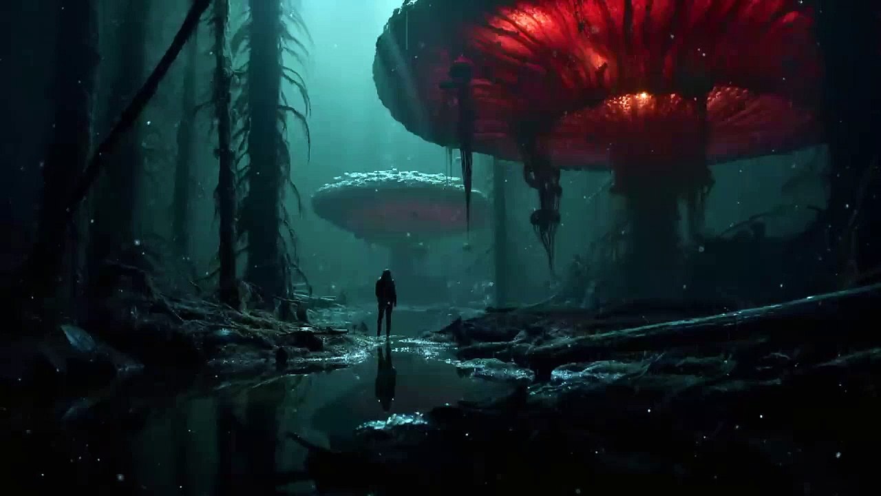 Ecosystem - Calm Space Ambient Relaxation - Mysterious Fantasy Ambient Music