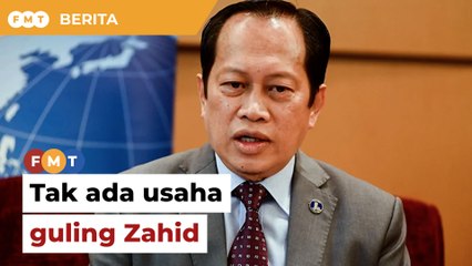 Tak benar ada usaha guling Zahid, kata pemimpin Umno