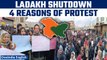 Complete shutdown in Ladakh in demand for statehood, inclusion in Sixth Schedule & More...| Oneindia