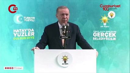 Erdoğan'ın Hatay'daki 'itirafı' gündem oldu
