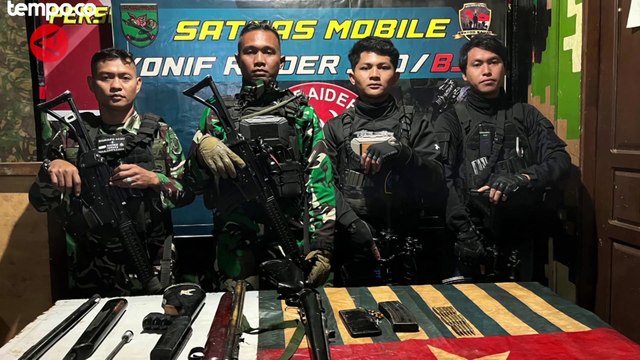 Bakar Puskesmas, Aparat Gabungan TNI-POLRI Tangkap Tiga Orang Anggota KKB