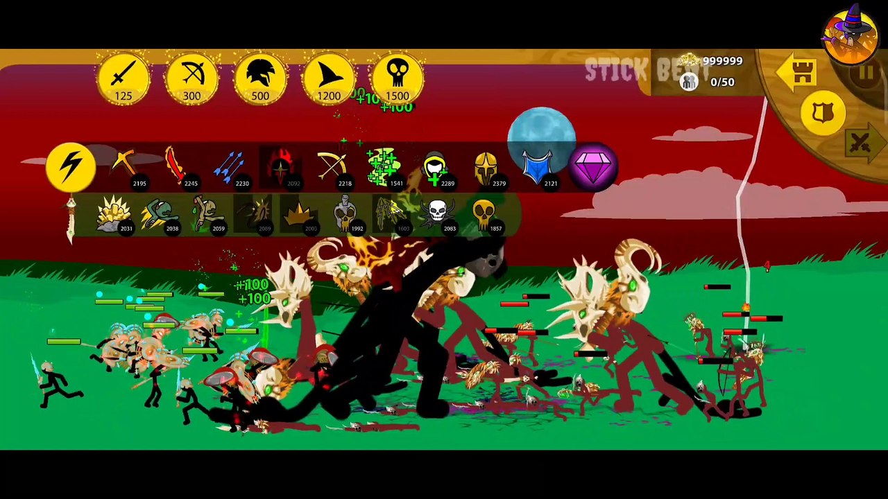 SPEARTON LV1 LV2 LV3 LV99 VS FINAL BOSS | STICK WAR LEGACY | STICK BENT