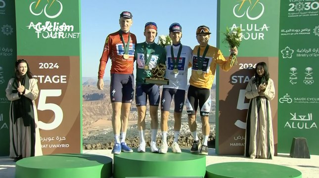 AlUla Tour 2024 - Best of, higlights et résumé avec Simon Yates à l'AlUla Tour