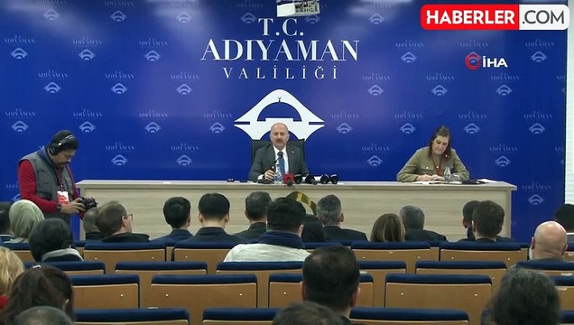 Deprem bölgesini gezen yabancı basın mensupları bilgilendirildi