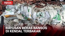 Aula Balai Desa Sarirejo Kendal Terbakar, Ratusan Karung Beras Bansos Ikut Hangus