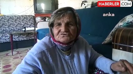 Osmaniye'de yaşlı kadın elektriksiz ve susuz bir evde yaşam mücadelesi veriyor