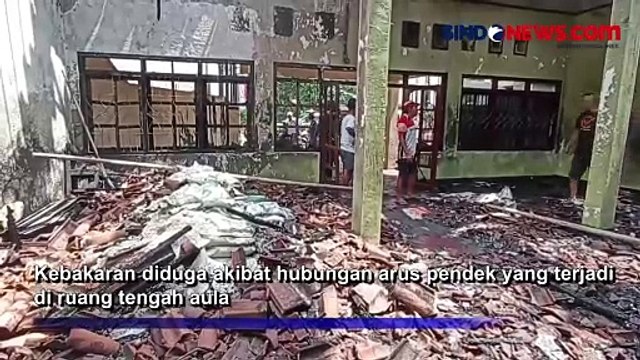 Balai Desa Sarirejo Kendal Terbakar, 2 Ton Beras Bansos Ikut Hangus