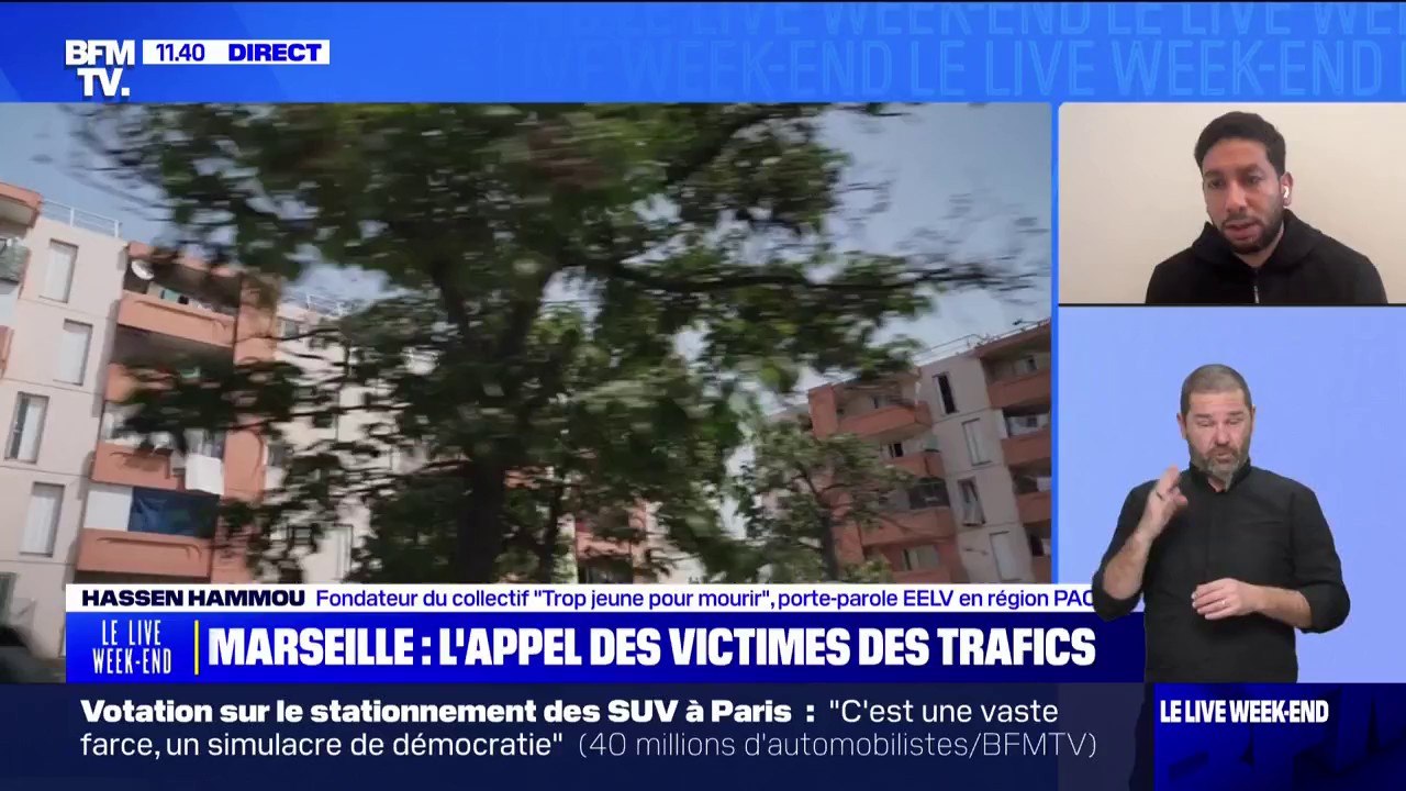 "Un lieu d'espoir": Hassen Hammou (Trop jeune pour mourir) explique pourquoi des familles marseillaises réclament un monument en hommage aux victimes du trafic de drogue