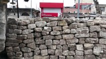 Adıyaman'daki Ulu Cami'de deprem sonrası restorasyon yapılıyor