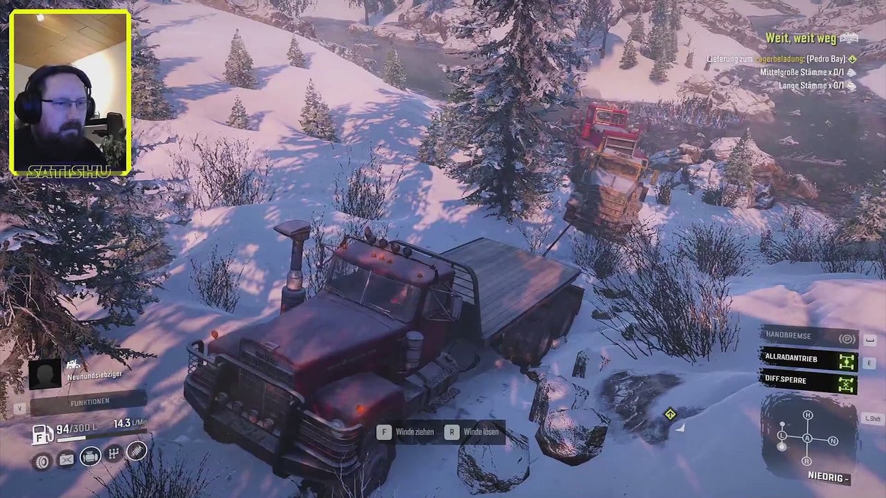 Und gleich mal den Longhorn ausprobieren. SnowRunner #146