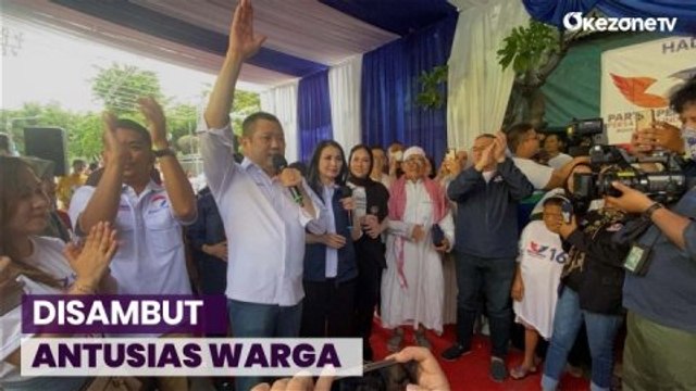 Hary Tanoe dan Liliana Disambut Antusias Warga saat Berkunjung ke Lagoa Koja