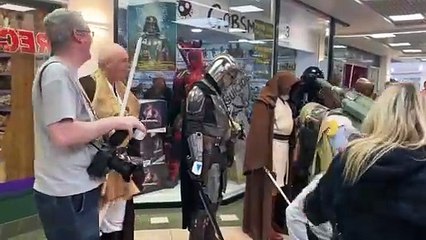 Star Wars characters out in force in Horsham