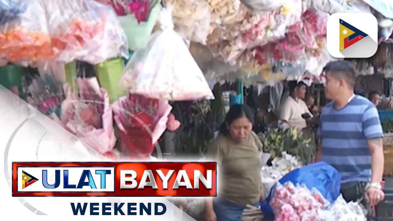 Mga Mamimili Ng Bulaklak Sa Dangwa Matumal Pa Video Dailymotion