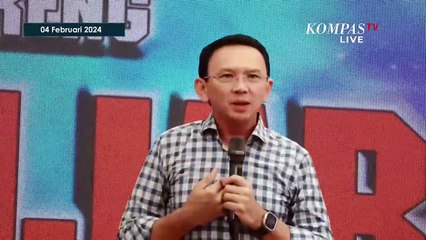 [FULL] Pidato Politik Ahok Usai Mundur dari Pertamina, Singgung soal Bansos