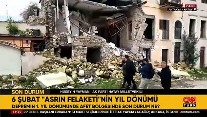 Büyük depremden 1 sene sonra Hatay