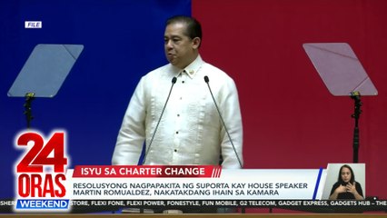 Resolution of Both Houses 6, nakatakdang dinggin bukas sa Senado | 24 Oras Weekend