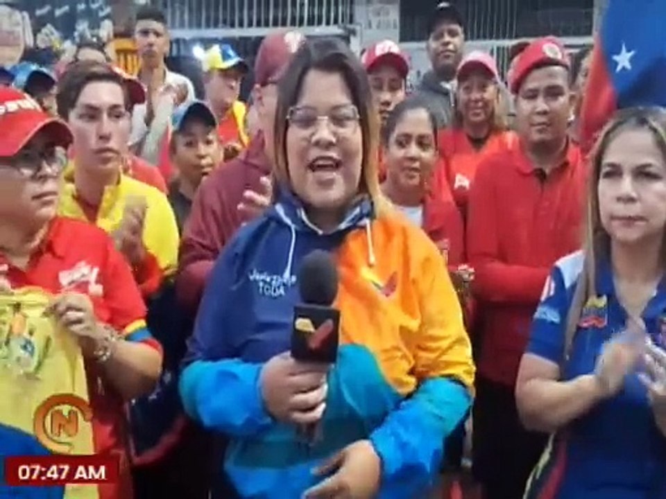 Militantes revolucionarios del estado Cojedes acompañan la Caravana de la Furia Bolivariana