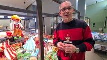 David Schwigk-kapps, collectionneur, présente l'exposition temporaire au musée du jouet de Moirans-en-Montagne - Janvier 2024