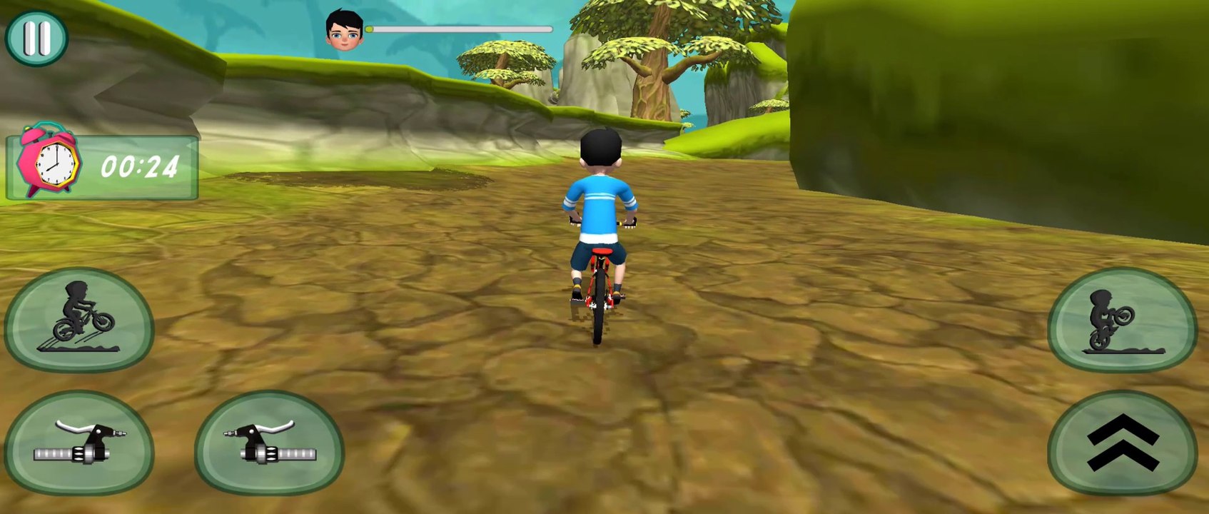 Shiva and Friends Super Bicycle Racing