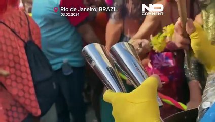 NO COMMENT | Así es el ritual de limpieza del Sambódromo de Río de Janeiro