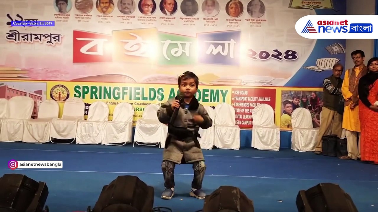 চার বছরের মেয়ের গান নাচে মুগ্ধ নেট দুনিয়া